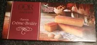 Mängden socker i Turrón crème brûlée