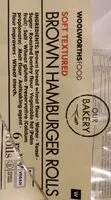 Mängden socker i Brown Hamburger Rolls