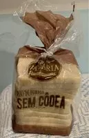 Mängden socker i Pão de Forma sem Côdea