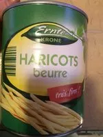 Mängden socker i Haricots beurre