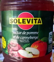 Mängden socker i Nectar de pomme et de canneberge