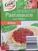 Mängden socker i Cook Pastasauce Kräuter