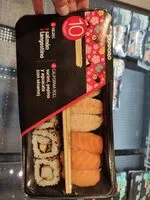 Mängden socker i sushi 10 unidades