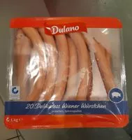 Mängden socker i Delikatess Wiener Würstchen