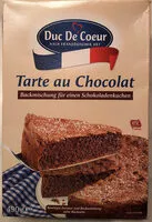 Mängden socker i Tarte au Chocolat, Schokolade