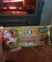 Mängden socker i Turrón de chocolate con cacahuete frito con miel