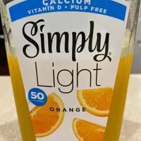 Mängden socker i Simply Light Orange Juice