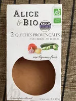 Socker och näringsämnen i Alice bio