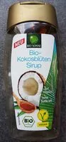 Mängden socker i Bio-kokosblüten Sirup