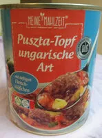 Mängden socker i Puszta-Topf ungarische Art