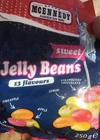 Mängden socker i Mcennedy Jelly Beans