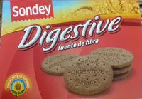 Mängden socker i Galletas Digestive