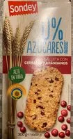 Mängden socker i Galleta con cereales y arándanos 0%