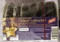 Mängden socker i Lebkuchen