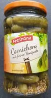 Mängden socker i Cornichons mit feiner Honignote