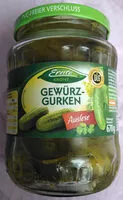 Mängden socker i Gewürz-Gurken