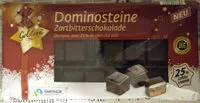 Mängden socker i Dominosteine Zartbitterschokolade