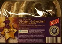 Mängden socker i Oblaten-Lebkuchen