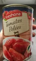 Mängden socker i Tomates pelées