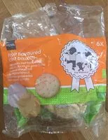 Mängden socker i Biscuits glacés au gout fruité