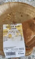Mängden socker i Gâteau Basque à la cerise