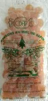 Mängden socker i Bonbons au miel de sapin