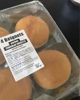 Mängden socker i Beignets parfum chocolat-noisette