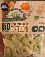 Mängden socker i Bio Tortellini, aux herbes et fromage frais