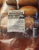 Mängden socker i Beignets chocolat noisette