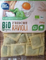 Mängden socker i Bio organic frische Ravioli