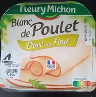 Mängden socker i Blanc de poulet doré au four