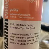 Mängden socker i Vitamin Water Zero Sugar - Gutsy