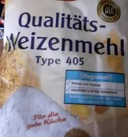Mängden socker i Qualitäts-Weizenmehl Typr 405