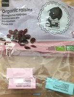 Mängden socker i Organic raisins
