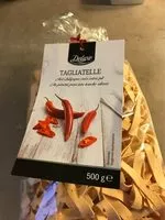 Mängden socker i Tagliatelle au Piment
