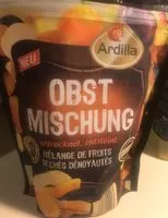 Mängden socker i Melange de fruit seche