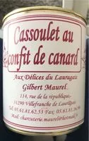 Mängden socker i Cassoulet au canard confit