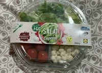 Mängden socker i Salat capresse