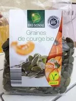 Mängden socker i Graines de courge bio