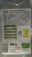 Mängden socker i Graines de sésame bio