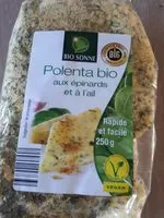 Mängden socker i Polenta Bio aux épinards et à l'ail