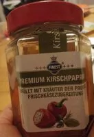 Mängden socker i Premium Kirschpaprika gefüllt