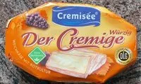 Mängden socker i Der Cremige, würzig