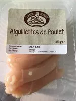 Mängden socker i Aiguillettes de poulet