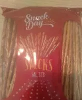 Mängden socker i Salted sticks