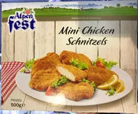 Mängden socker i Mini Chicken Escalopes