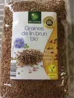 Mängden socker i Graines de lin brun bio