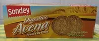 Mängden socker i Galletas Digestiv Avena