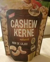 Mängden socker i Cashewkerne, Naturell