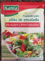 Mängden socker i Preparado para aliño de ensalada